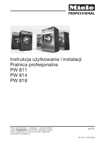 Instrukcja Miele PW 814 Pralka
