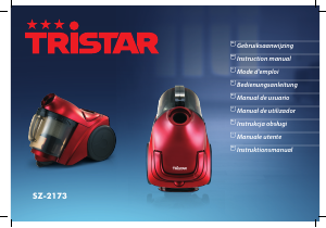 Manual Tristar SZ-2173 Vacuum Cleaner