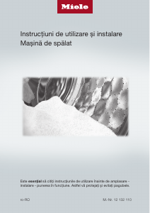 Manual Miele PWM 507 Special Mașină de spălat