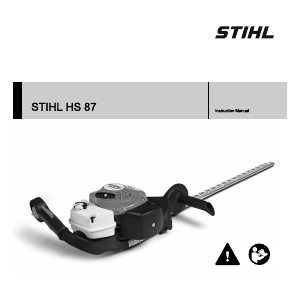 Handleiding Stihl HS 87 Heggenschaar