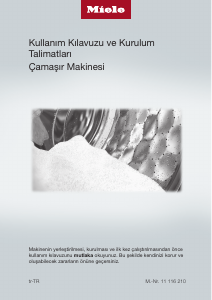Kullanım kılavuzu Miele PWM 508 MopStar 80 Çamaşır makinesi