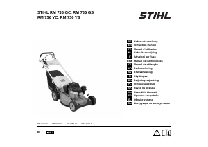 Manual Stihl RM 756 YC Corta-relvas