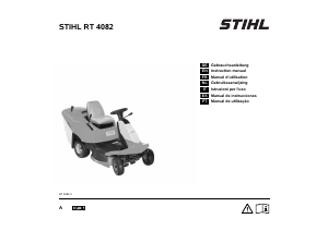 Manual de uso Stihl RT 4082 Cortacésped