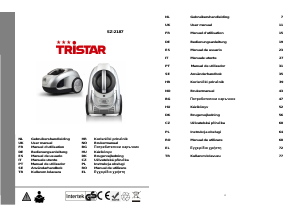 Manuale Tristar SZ-2187 Aspirapolvere