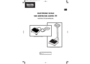 Manual de uso Tanita WB-100MA Báscula