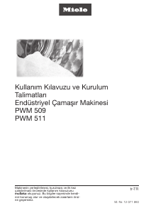 Kullanım kılavuzu Miele PWM 511 MopStar Çamaşır makinesi