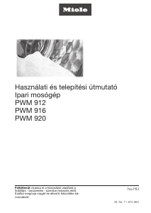 Használati útmutató Miele PWM 916 Mosógép