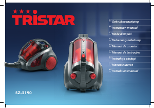 Manual de uso Tristar SZ-2190 Aspirador