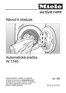 Manuál Miele W 1740 Active Care Pračka