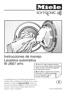 Manual de uso Miele W 2667 WPS Lavadora