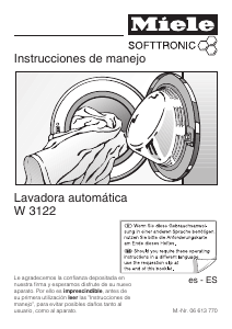 Manual de uso Miele W 3122 Lavadora