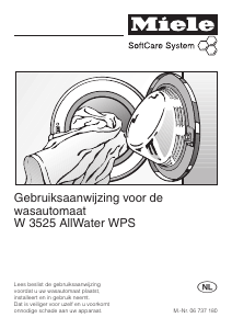 Handleiding Miele W 3525 WPS Allwater Wasmachine