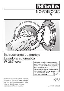 Manual de uso Miele W 367 WPS Lavadora