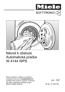 Manuál Miele W 4144 WPS Pračka