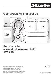 Handleiding Miele W 5000 WPS Supertronic Wasmachine