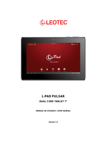 Handleiding Leotec LETAB706 L-Pad Pulsar Tablet