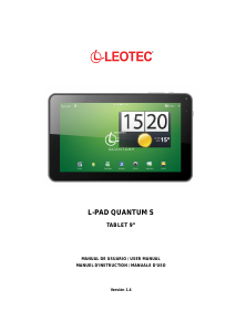 Handleiding Leotec LETAB906 L-Pad Quantum S Tablet