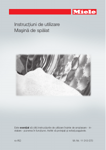 Manual Miele WCI 670 WPS Mașină de spălat