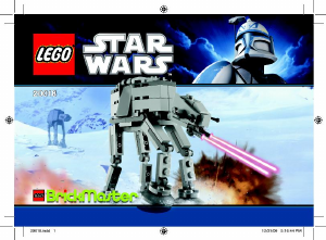 Manual Lego set 20018 Star Wars AT-AT