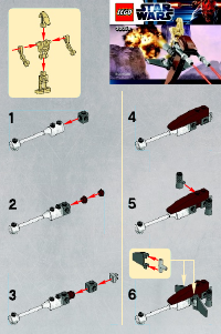 Instrukcja Lego set 30058 Star Wars STAP