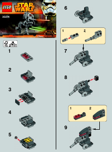 كتيب ليغو set 30274 Star Wars AT-DP