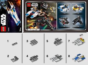 Käyttöohje Lego set 30496 Star Wars U-Wing fighter