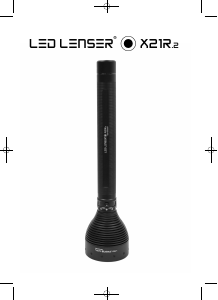 Käyttöohje Led Lenser X21R.2 Salamavalo