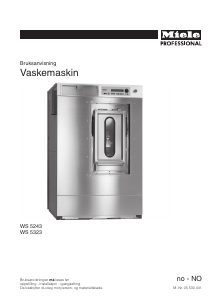 Bruksanvisning Miele WS 5323 EL Vaskemaskin