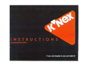 Manual K'nex set 50015 Imagine Intermediate building set