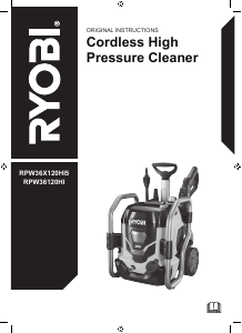 Manual Ryobi RPW36120HI Pressure Washer