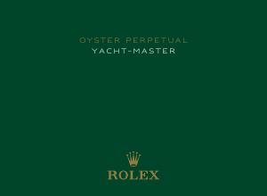 Manual Rolex Oyster Perpetual Yacht-Master Watch