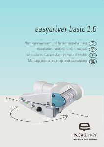 Mode d’emploi Reich Easydriver Basic 1.6 Système de manoeuvre caravane