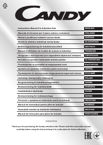 Mode d’emploi Candy CI642C/E14U Table de cuisson