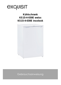 Bedienungsanleitung Exquisit KS15-4-030E Kühlschrank