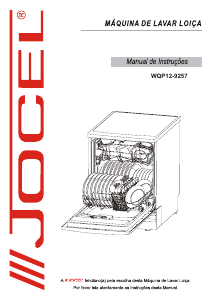 Manual Jocel JLLI022936 Máquina de lavar louça