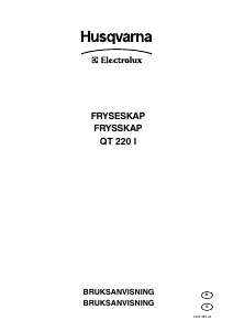 Bruksanvisning Husqvarna-Electrolux QT220I Fryser