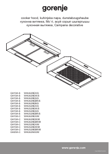 Manual de uso Gorenje WHU629AX/M Campana extractora