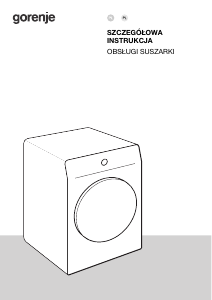 Instrukcja Gorenje DNE92/GNPL Suszarka