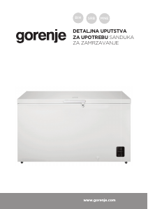 Priručnik Gorenje FHC42EAW Zamrzivač