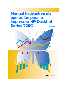 Manual de uso HP DeskJet 720C Impresora
