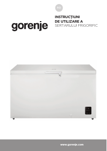 Manual Gorenje FH50EAW Congelator