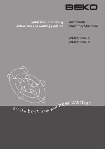 Manual BEKO WMB 91242 LB Washing Machine