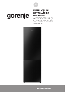 Manual Gorenje NRK620EABG4 Combina frigorifica