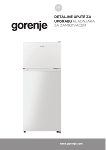 Priručnik Gorenje RF312EPW4 Frižider – zamrzivač