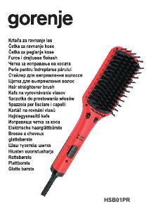 Manual Gorenje HSB01PR Hair Styler