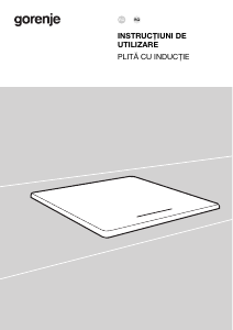 Manual Gorenje GI6401BX Plită