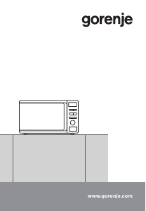 Bedienungsanleitung Gorenje MMO20DWII Mikrowelle