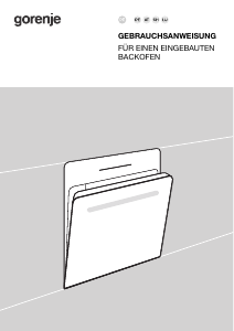 Bedienungsanleitung Gorenje BOS6737E13BGOT Backofen