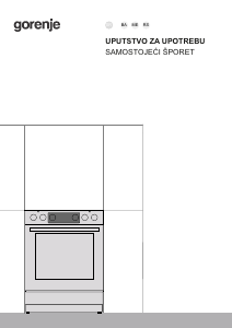 Priručnik Gorenje GK5C62WF Raspon