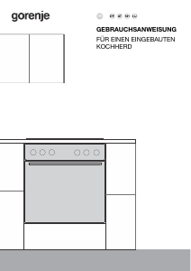 Bedienungsanleitung Gorenje BC6715E02WK Herd